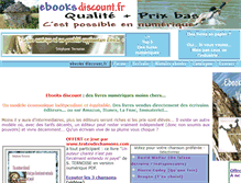 Tablet Screenshot of ebooksdiscount.fr